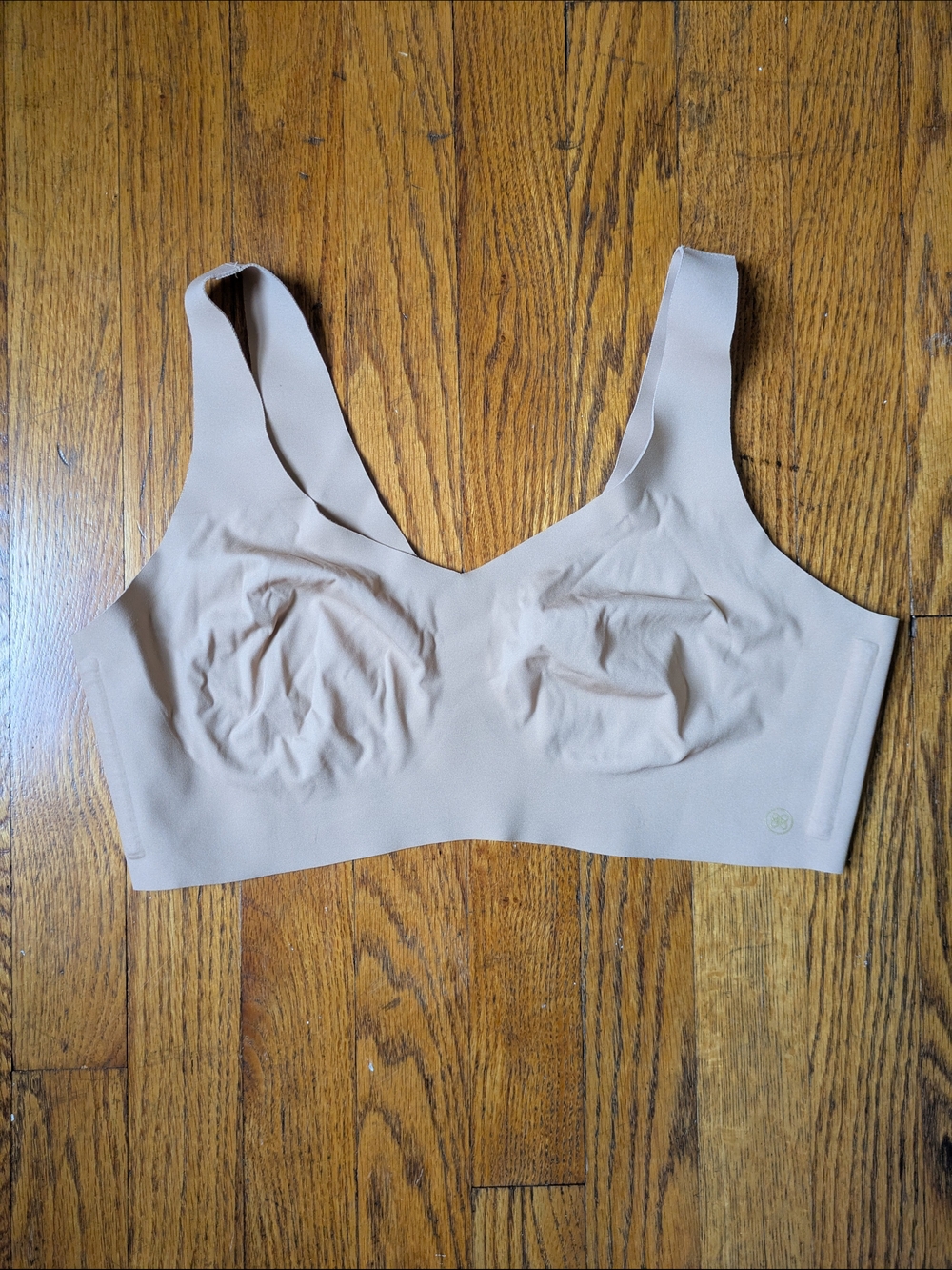 Honeylove Seamless Nude V-Neck Bra